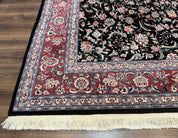 Large Sino Persian Rug 10x15, Floral Allover, Hand Knotted Wool Carpet, Fine