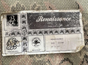 Belgium Power Loomed Rug 8x11, Ivory and Green, Wool Carpet, Floral