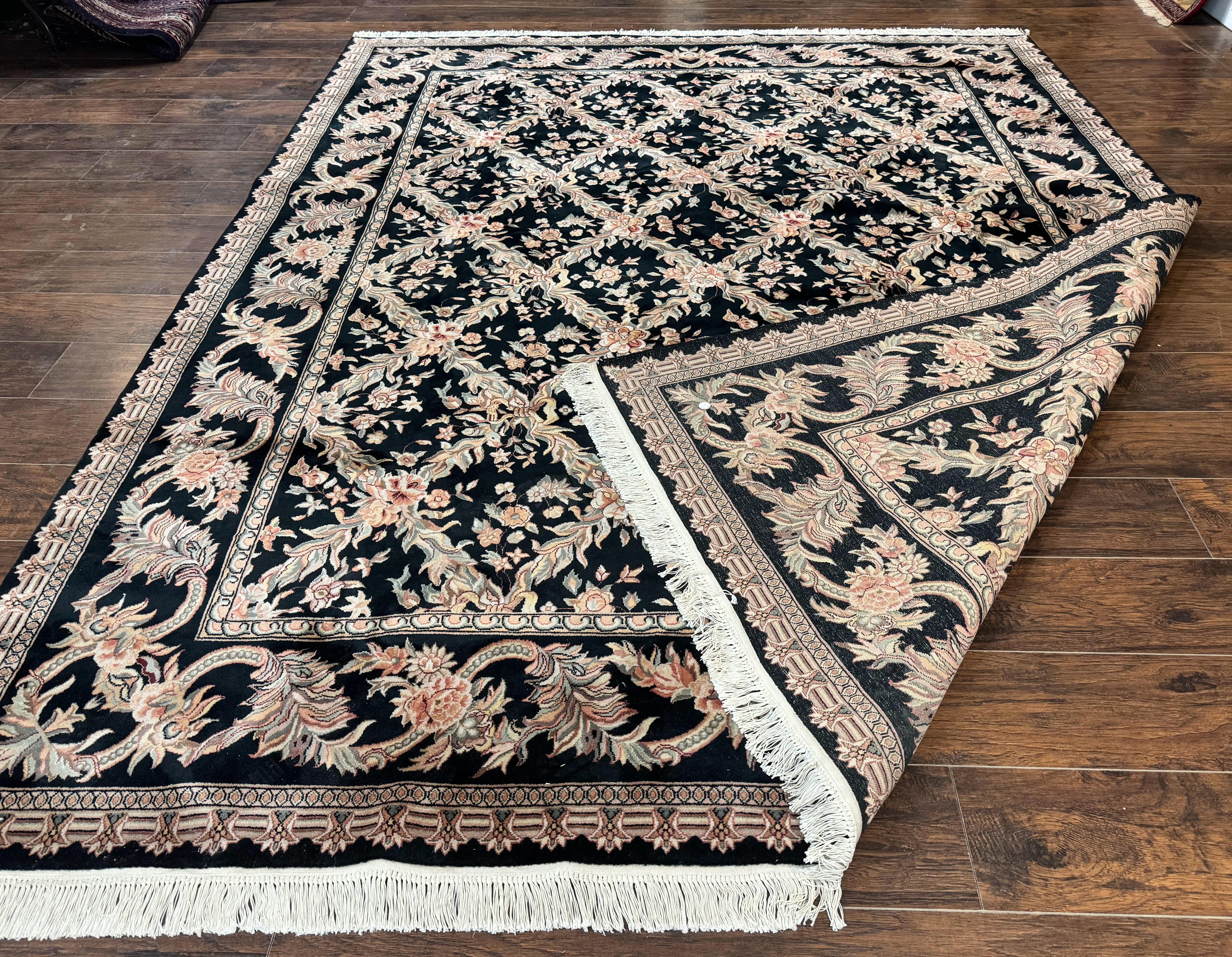 Pak Persian Rug 8x10, Black, Handmade