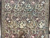 Antique Persian Malayer Runner Rug 3x16, Repeated Boteh Paisley Design, Rare Rug, 1920s Antique Oriental Carpet, Wool Handmade Hand Knotted 3 x 16 ft Rug