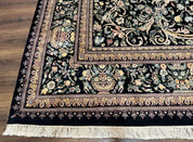 Pak Persian Rug 10x14, Elegant Floral Carpet, Fine 225 KPSI