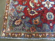 4' X 6' Antique Handmade India Floral Oriental Wool Rug Vegetable Dyes #120