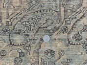 Antique Persian Malayer Runner Rug 3x16, Repeated Boteh Paisley Design, Rare Rug, 1920s Antique Oriental Carpet, Wool Handmade Hand Knotted 3 x 16 ft Rug