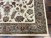 Floral Oriental Rug 5x7, Turkish Power Loomed Carpet, Traditional Design
