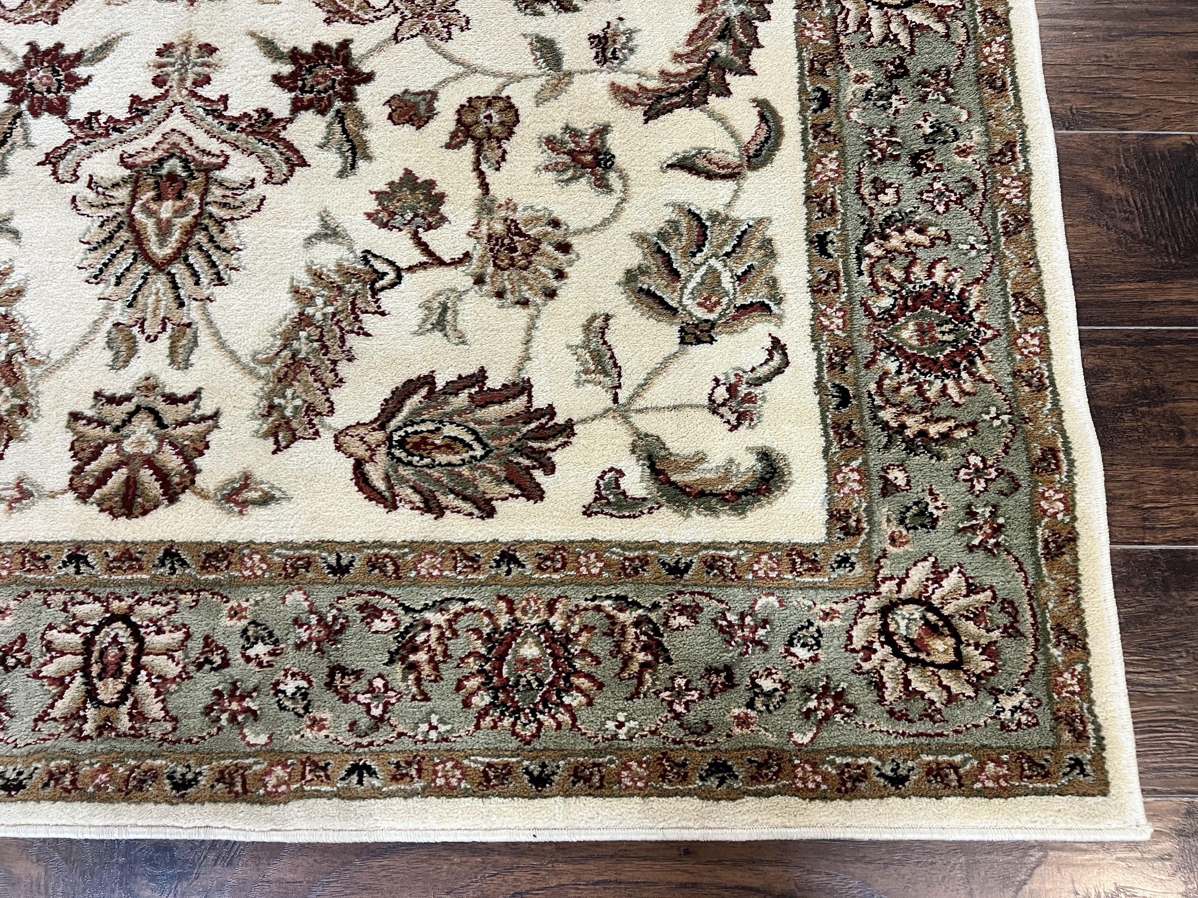 Floral Oriental Rug 5x7, Turkish Power Loomed Carpet, Traditional Design