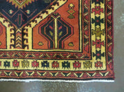 3' 4"X 7' Antique Handmade Turkish Wool Rug Organic #101