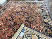 Karastan Rug 8.8 x 12, Karastan Heriz #726, Wool Pile Karastan Area Rug, Rare Hard to Find, Original 700 Series