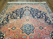 4.5' X 6.5' Handmade Antique Fine Indian Wool Rug Carpet Red