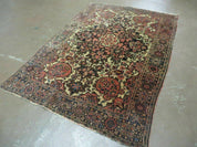 4' X 6' Antique Ultra Fine Handmade India Floral Oriental Wool Rug Carpet Nice