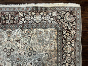 Silk Indian Kashmiri Rug 6x9