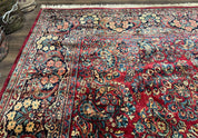 Palace Size Antique Persian Sarouk Rug 12x18