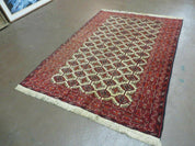 4' X 6' Handmade Finely Knotted Pakistan Turkoman Bokhara Wool Rug Nice