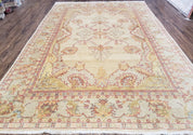 6x9 Turkish Oushak Rug, Wool Rug, Hand Knotted