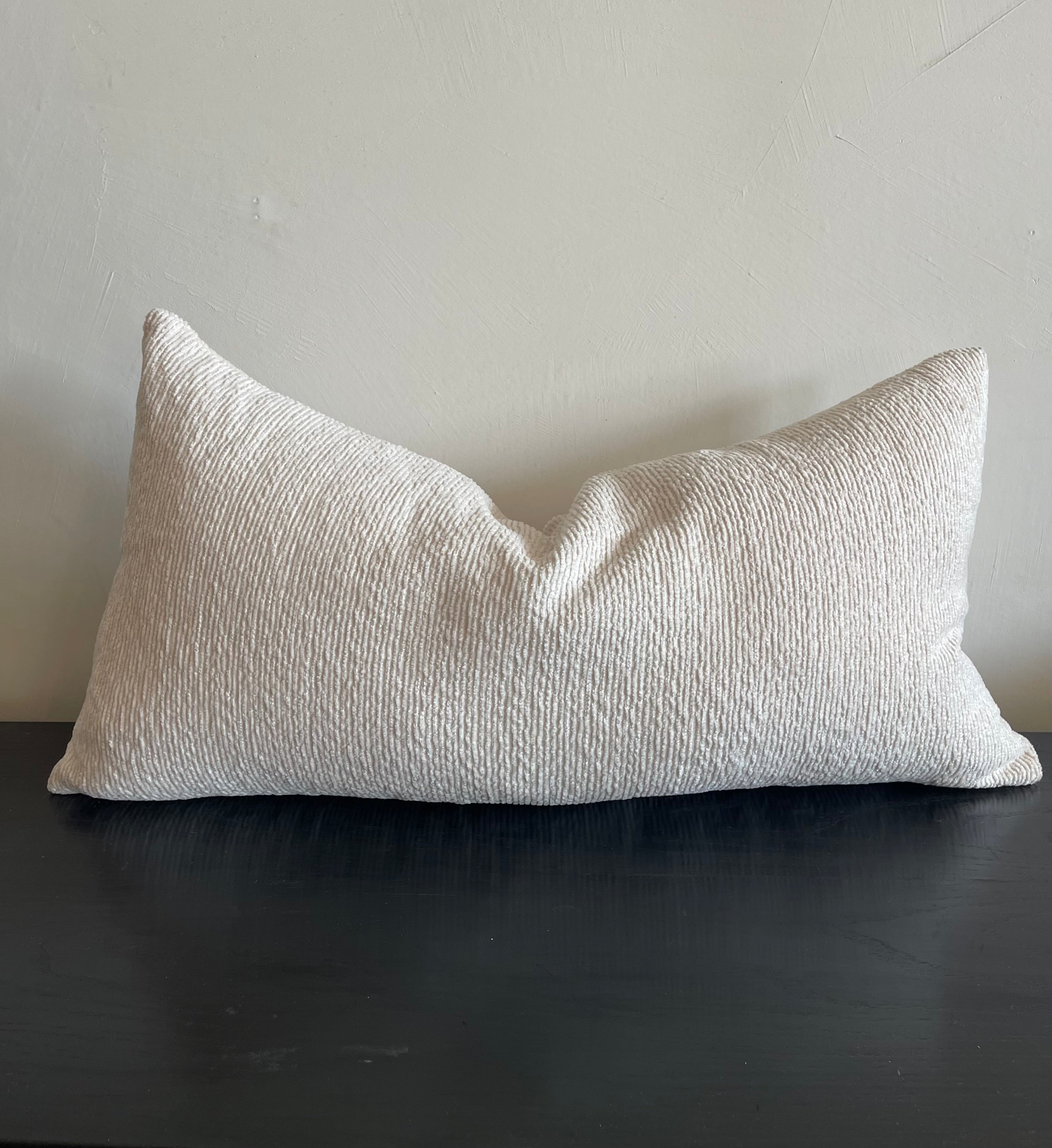 Luxe Neutral Throw Pillow
