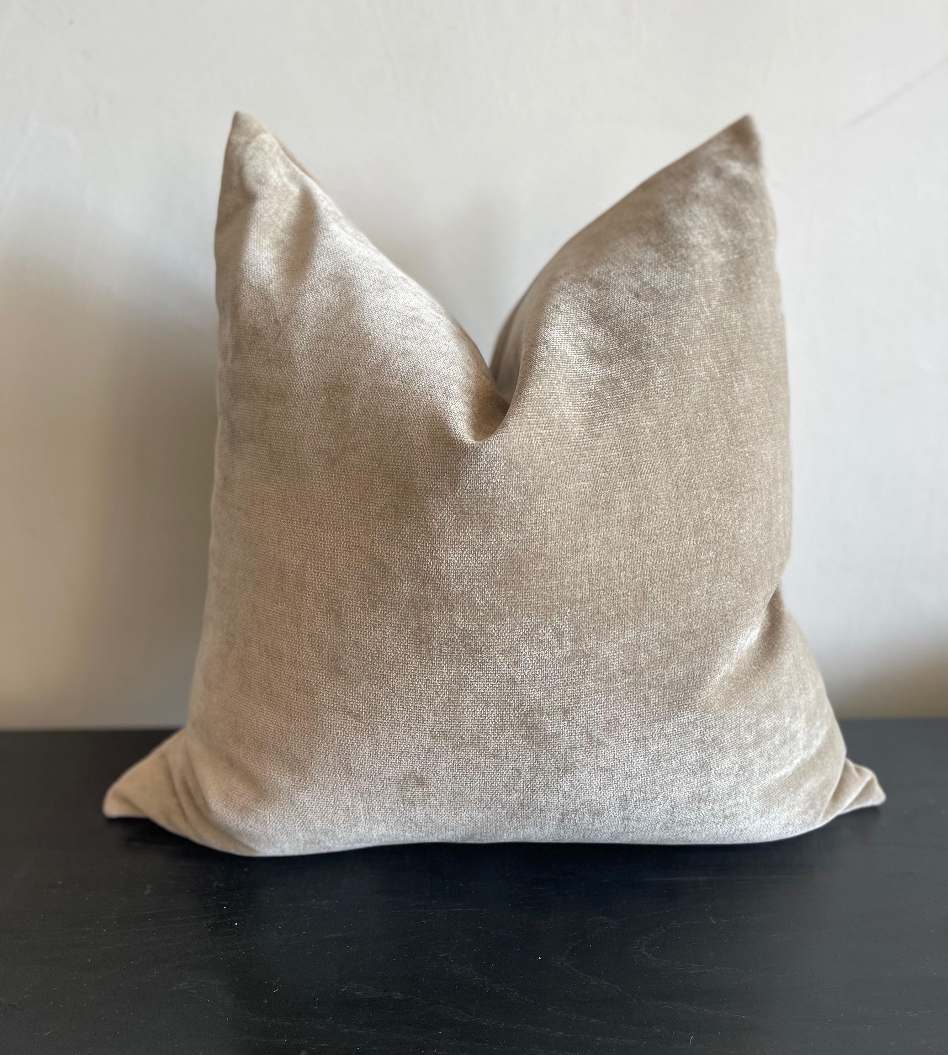 Luxe Neutral Throw Pillow