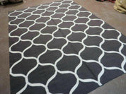 5' X 8' Modern Contemporary Hand Made Flat Weave Wool Rug Veg Dyes Nice