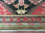 5' X 9' Antique Karabagh Caucasian Rug Handmade Wool Carpet Organic Dyes Nice