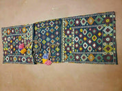 2' X 4' Handmade Turkish Tribal Kilim Wool Rug Double Saddle Bag Khorjin Nice