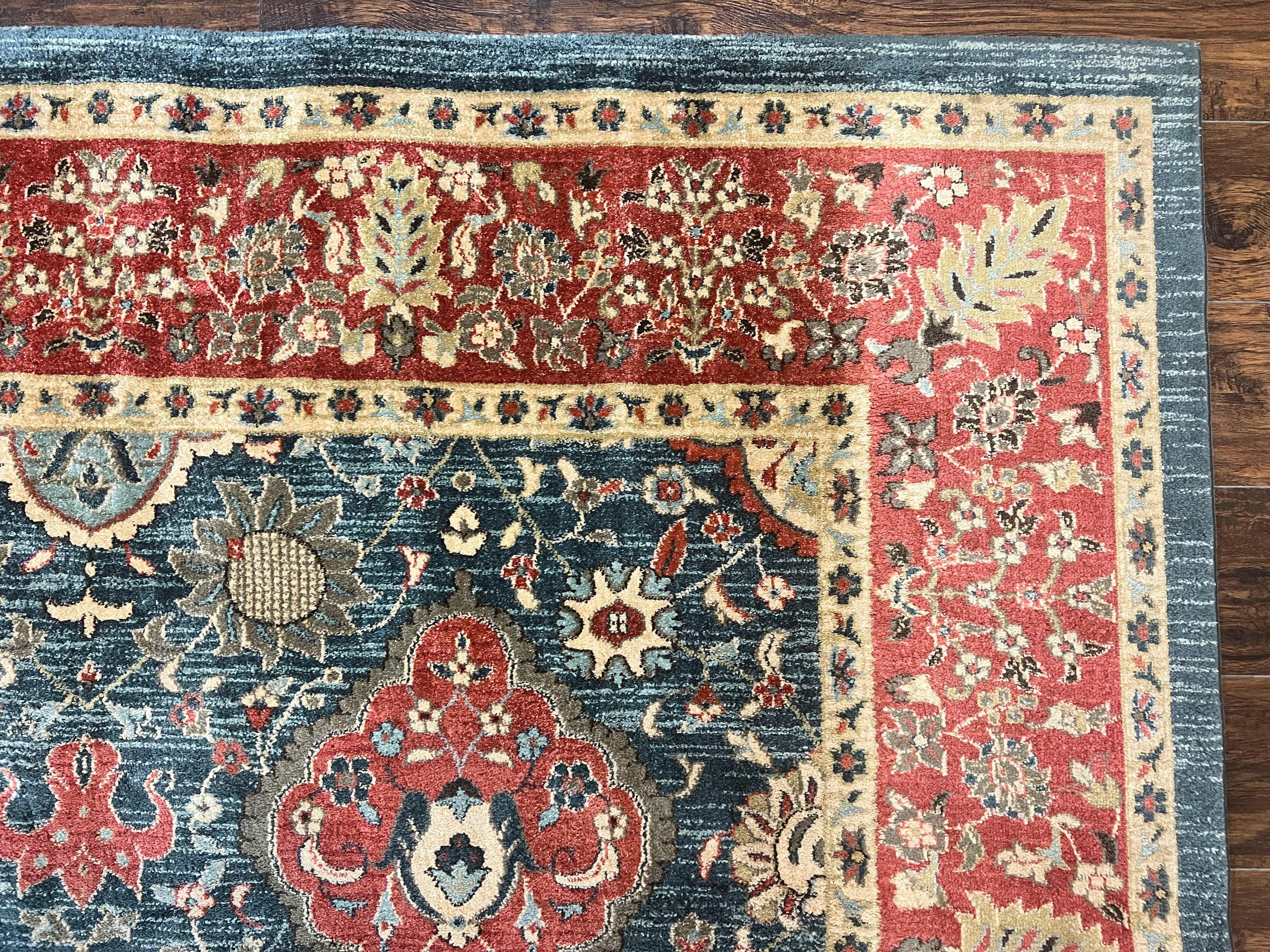 Safavieh Rug 8x11, Mahal Persian Carpet, Navy Red