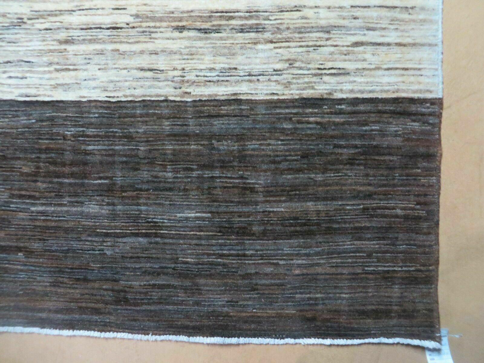 6' 6" X 8' Modern Tibetan Nepal Art Deco Chinese Hand Knotted Wool Rug Nice