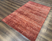 Terracotta Area Rug 4x6