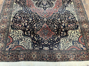 Antique Persian Sarouk Farahan Rug 4x7, Collectible Persian Carpet