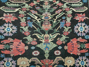 4' 5" X 16' 1" Antique Karabagh Caucasian Rug Handmade Wool Carpet Organic Dye