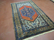 4' X 6' Antique Handmade Turkish Wool Rug Nice