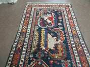 3' 7" X 14' Antique Handmade Caucasian Wool Rug Carpet Nice
