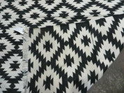 4' X 6' Hand Woven Wool Rug Contemporary Kilim Dhurrie Modern Oriental Area Rug