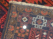 Afghan Rug 3x7, Balouch Carpet, Tribal Rug, Red, New - Jewel RugsShopify CollectiveHUNTEDFOX - Afghan Rug 3x7, Balouch Carpet, Tribal Rug, Red, New
