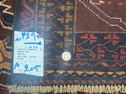 Afghan Rug 3x7, Maroon and Navy Blue, Balouch Carpet, Tribal Rug, New - Jewel RugsShopify CollectiveHUNTEDFOX - Afghan Rug 3x7, Maroon and Navy Blue, Balouch Carpet, Tribal Rug, New