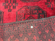 Afghan Turkoman Rug 9x10, Red Beshir Carpet, Tribal, Wool, Antique - Jewel RugsShopify CollectiveHUNTEDFOX - Afghan Turkoman Rug 9x10, Red Beshir Carpet, Tribal, Wool, Antique