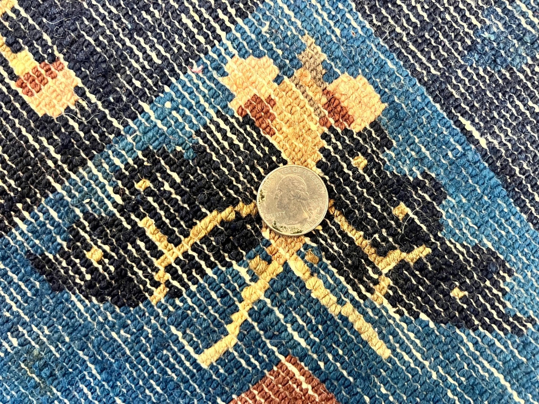 Antique Chinese Wool Rug 9x12, Large Peking Carpet, Handmade, Nichols Rug - Jewel RugsShopify CollectiveHUNTEDFOX - Antique Chinese Wool Rug 9x12, Large Peking Carpet, Handmade, Nichols Rug