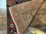 Antique Persian Tribal Rug 4x6, Kurdish Rug