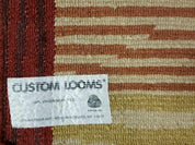 8' X 11' Tibetan Nepal Art Deco Hand Knotted Wool Rug Modern Contemporary Nice