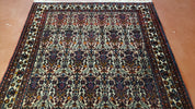 Persian Afshar Rug 3.6 x 5, Zili Sultan Pattern, Wool