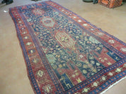 4' X 10' Antique Handmade Turkish Floral Tribal Oriental Wool Rug #627