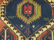 3' 4"X 7' Antique Handmade Turkish Wool Rug Organic #101