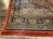 Antique Persian Bijar Rug 7x15