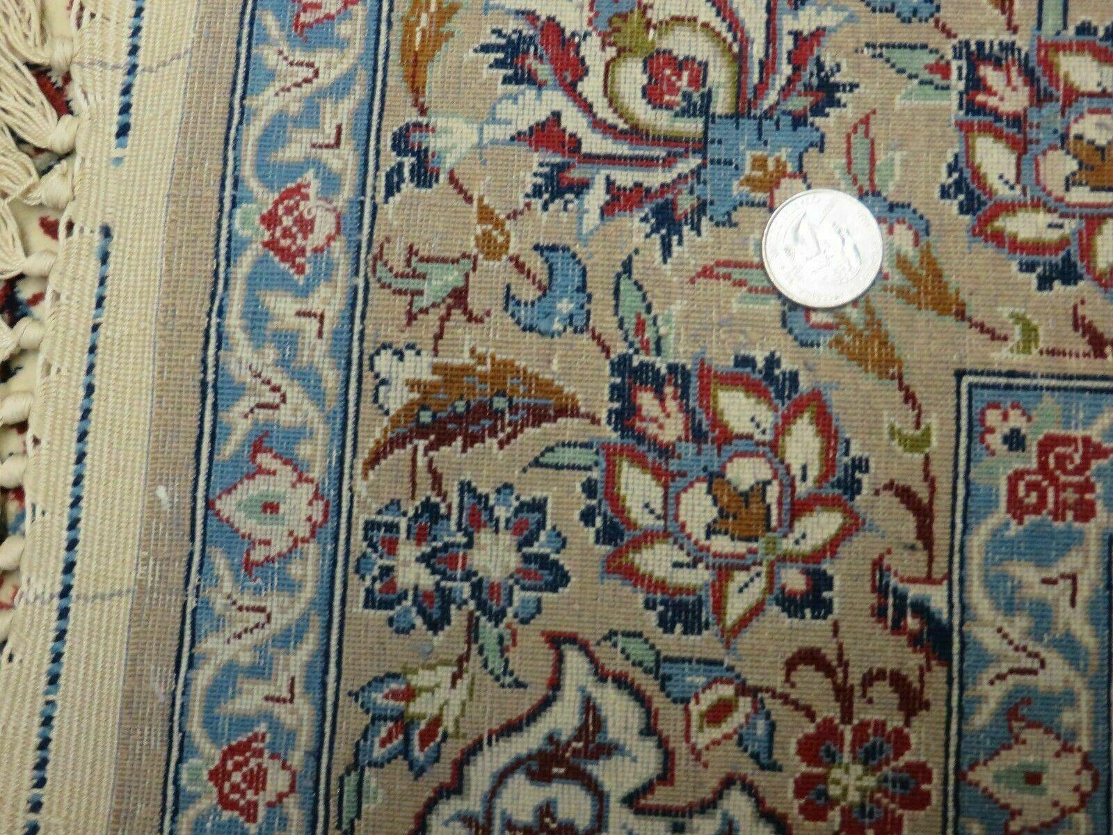 4' X 6' Very Fine Handmade Oriental Wool Silk Accent Rug Hand Knotted Beauty