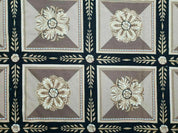 9' X 12' Handmade English Aubusson Savonnerie Design Needlepoint Wool Rug Nice