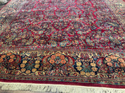 Palace Size Antique Persian Sarouk Rug 12x18