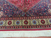 Persian Tribal Rug 7x10, Shiraz Carpet, Abadeh Rug
