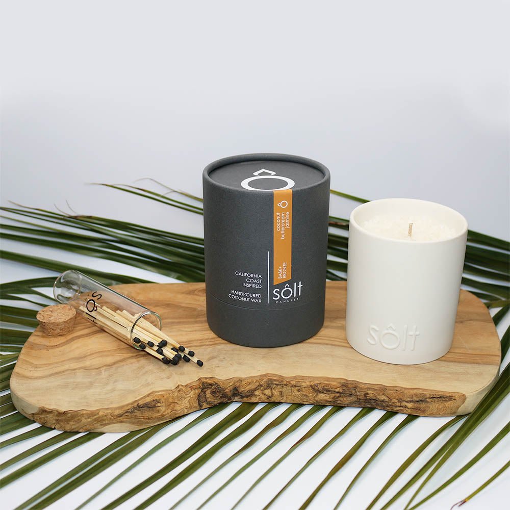 Bask + Bronze Candle - HOME DECORShopify CollectiveSÔLT CANDLESHUNTEDFOX - Bask + Bronze Candle