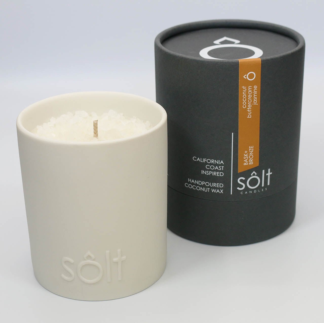 Bask + Bronze Candle - HOME DECORShopify CollectiveSÔLT CANDLESHUNTEDFOX - Bask + Bronze Candle