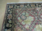 6' X 9' Handmade India Floral Oriental Wool Rug Carpet