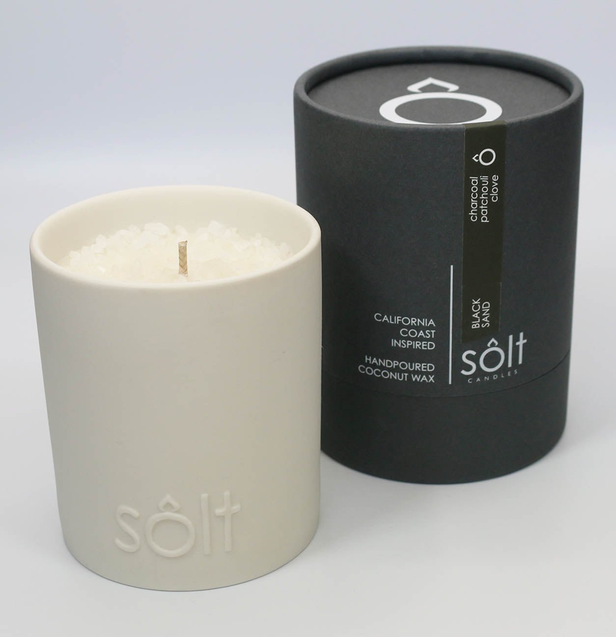 Black Sand Candle - HOME DECORShopify CollectiveSÔLT CANDLESHUNTEDFOX - Black Sand Candle