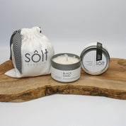 Black Sand Candle - HOME DECORShopify CollectiveSÔLT CANDLESHUNTEDFOX - Black Sand Candle