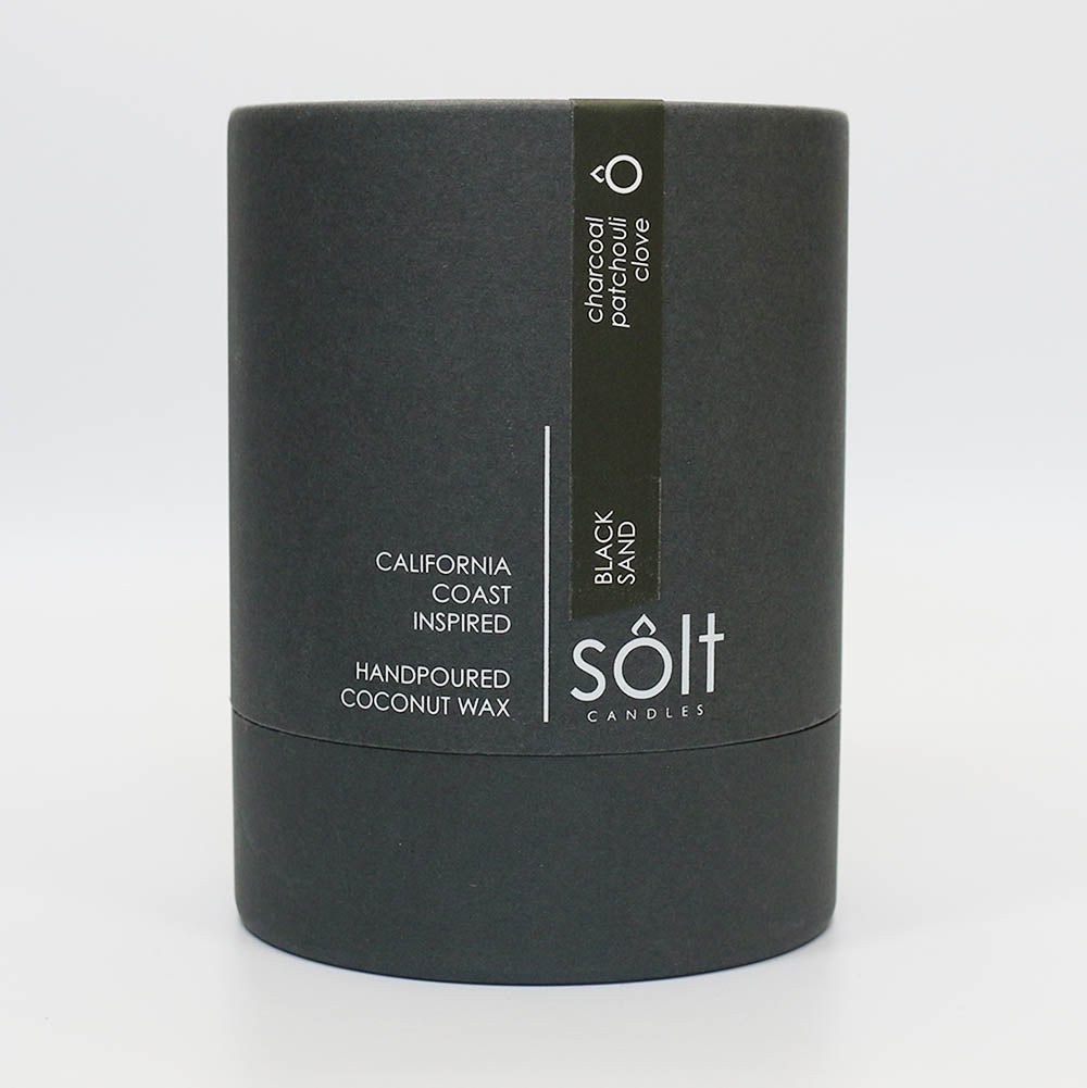 Black Sand Candle - HOME DECORShopify CollectiveSÔLT CANDLESHUNTEDFOX - Black Sand Candle